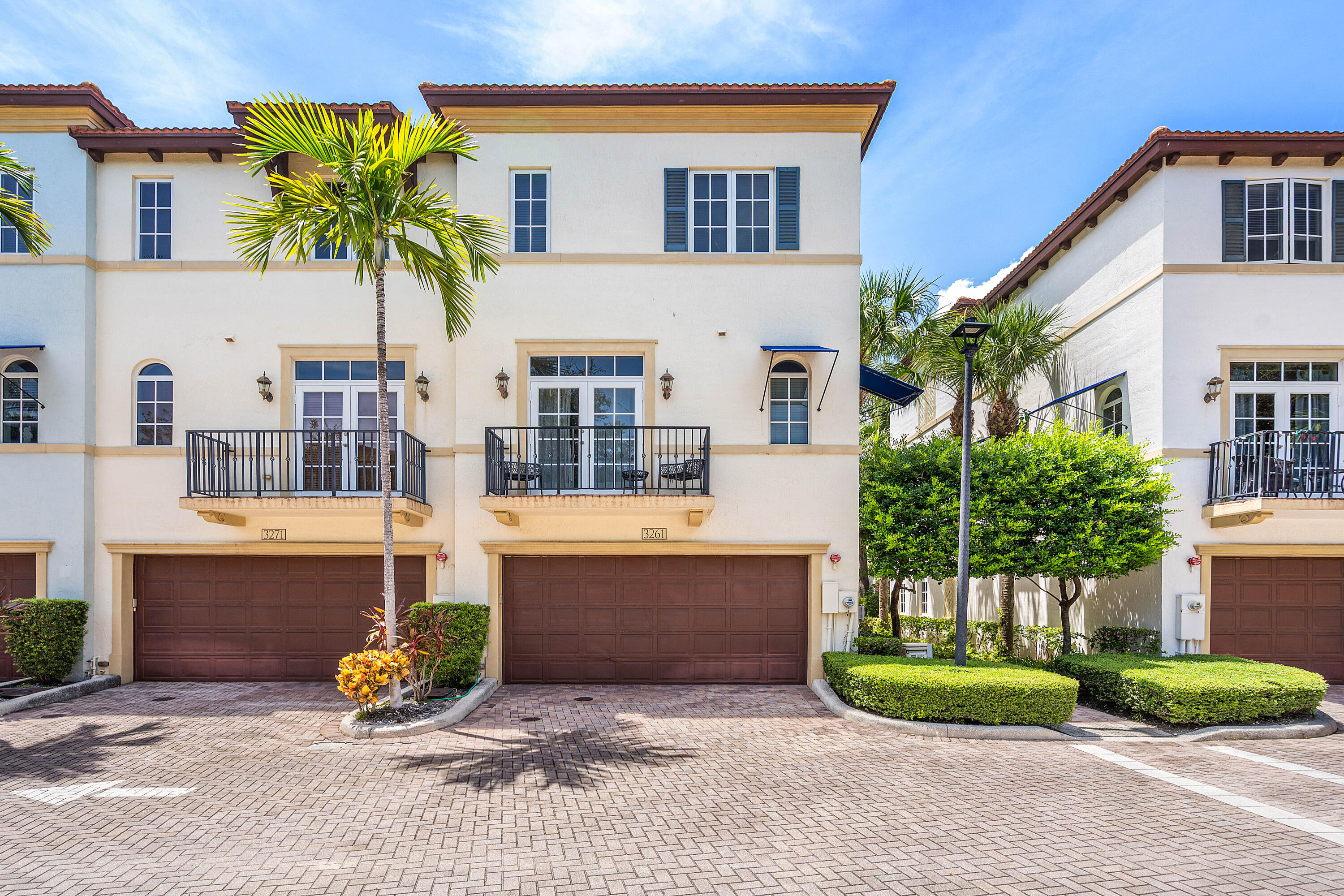 Experience the best of Florida living in this beautifully furnished 3-bedroom, 3.5-bath residence located in the sought-after gated community of Estancia on the Intracoastal. Available October 1, 2025 for annual or seasonal lease, this home offers an ideal layout with a first-floor bedroom and full bath, a 2-car garage, and spacious living areas. The updated kitchen is equipped with brand-new appliances, while the elegant primary suite showcases stunning intracoastal views, walk-in closet and a spa-like bathroom with a soaking tub and separate shower. Enjoy two balconies on the 2nd floor, perfect for relaxing or entertaining. Residents have access to a waterfront pool, fitness center, and private community setting--all just minutes from shopping, dining, and downtown Atlantic avenue.