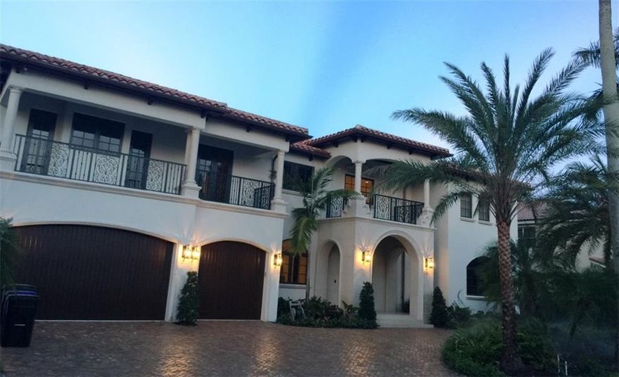 Builders own Brand New custom build completed in 2015, Clean Light transitional Mediteranean, Calacatta gold bookmatched marble, select quality marble throughout home, Viking range, full sub zero 36" refrig / freezer,huge gourmet kitchen. Lutron lighting and shade systems  control whole home from iPhone including wifi temperature control, sound system, 2 story elevator, built in wall units, built in office, cabana bath, gunite pool and spa all covered in natural shellstone. outdoor bbq  too much to list!