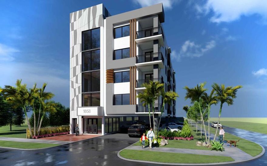 18 unit / 4 story development oppurtunity. 8900 sq ft corner lot near US1 and Pembroke Blvd. Site plan and permits already approved. Oppurtunity zone. Big easy Casino located across the street with redevelopment underway. Other developments in the neighborhood completed or being completed now. Lot already Cleared.  Buyer to verify all information.
