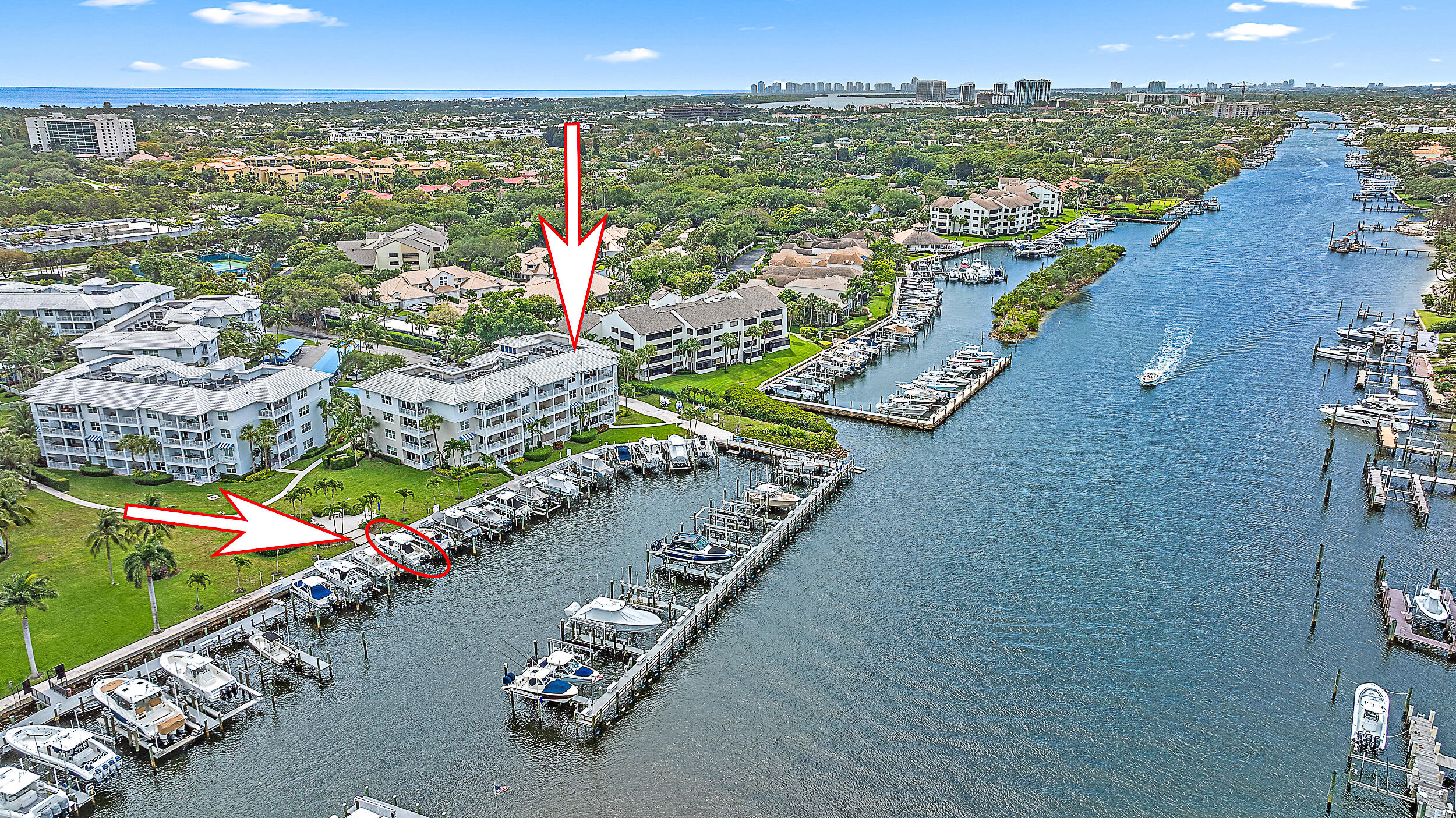621 Bay Colony Drive S & Slip 13