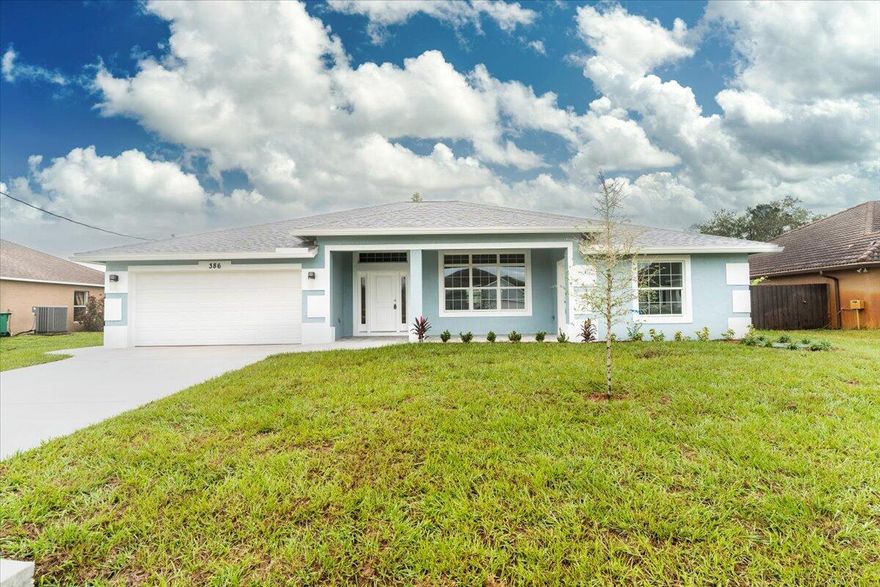 4 bedroom 3 1/2 bathroom new construction house. Tons of upgrades included. 10 ft ceilings in the common areas, matching granite in the kitchen, bathrooms and window sills. soft close cabinets in the kitchen. in-law suite, cabana 1/2 bathroom with an outdoor shower. These are just a. few of the upgrades this house furnishes. Close to the Turnpike and Becker Road. All measurements are approximate. Please schedule showings online