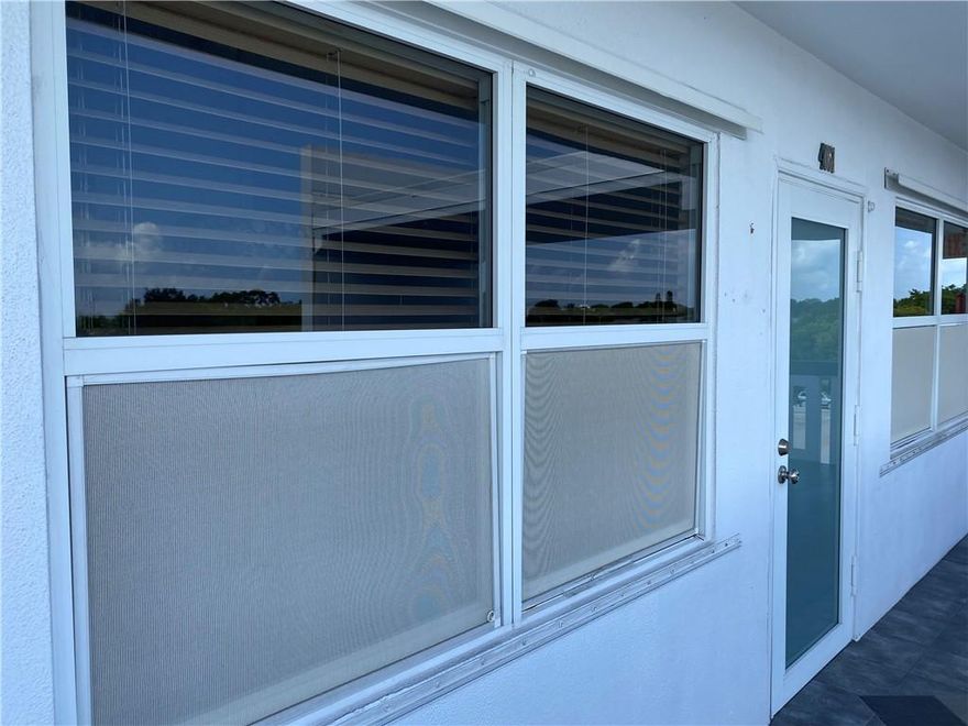 REMARKABLE PRESERVE VIEWS FROM THIS 2/2, LUXURY, PENTHOUSE CONDO IN DESIRABLE OAKRIDGE F!  Turnkey, furnished, 1,100 sq.ft. condo ready for occupancy!  Hurricane front windows and door (permitted) greet your entrance to this immaculate, tiled property.  Stainless steel appliances, kitchen storage with pantry and granite counter, neutral color palette throughout; built-ins in both bedroom closets, newer commodes in both bathrooms.  Guest bath boasts a Kraft-Maid storage with granite counter and BathFitter shower.  All furniture was purchased in 2020 and gently used, sleeper sofa in living room, brand new La-Z-Boy and all TV's stay!  Enclosed patio with extra storage and hurricane shutters. Oakridge pool view from the patio and Markham pool is close too!. No leasing, no pets. FIRPTA applies.