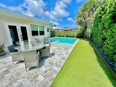 A home in Wilton Manors