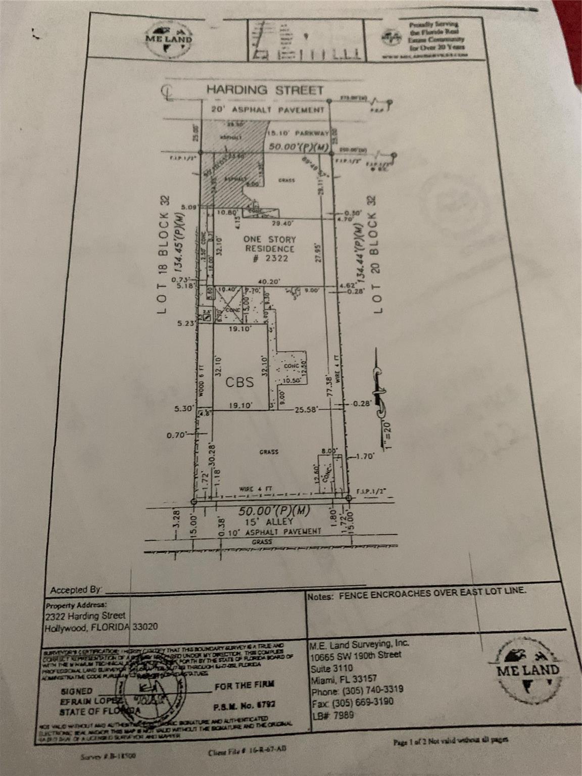 Hollywood Park 4-19 B - Residential Income
