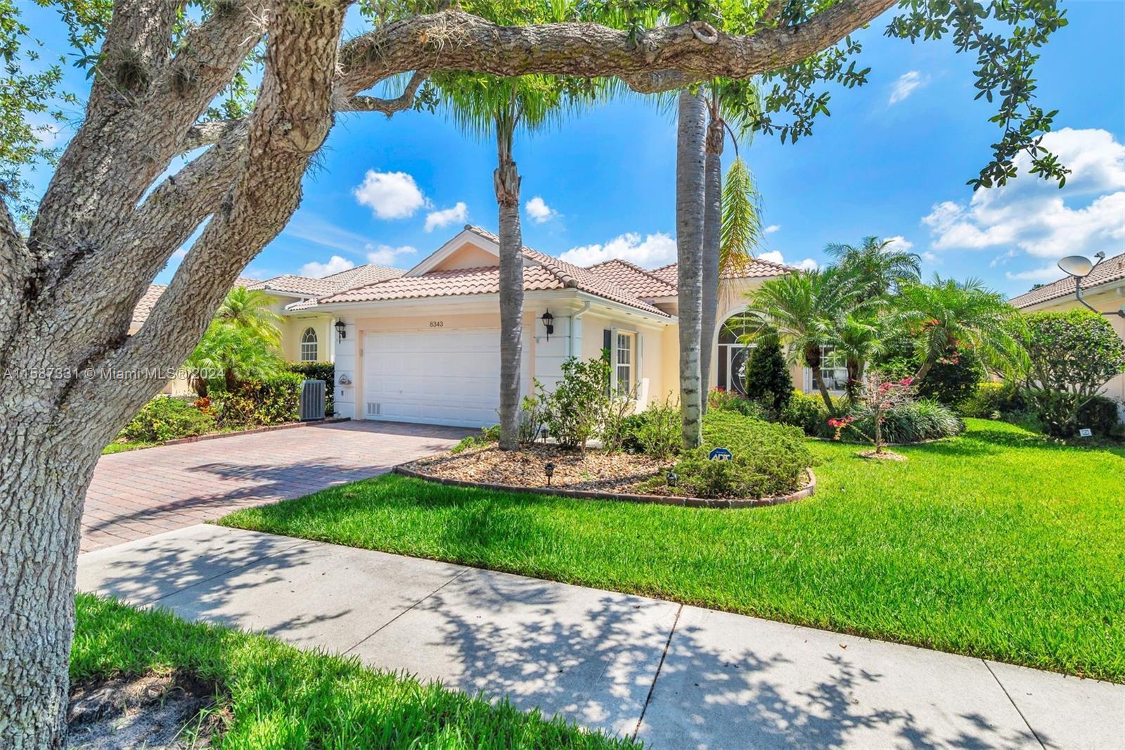 Welcome to this stunning turn-key(if desired)home nestled along one of the most picturesque, oak tree-lined streets in Hobe Sound. Step inside and experience a thoughtfully designed open floor plan. Soaring 10ft+ceilings, elegant custom moldings, plantation blinds add a touch of luxury throughout. The remodeled kitchen features quartz counters, new appliances and opens seamlessly to L/R and D/R areas. The L/R flows onto your own private paradise with a fully screened Lanai and resurfaced heated salt water pool. Families will enjoy the newly renovated clubhouse, lighted tennis and pickle ball courts, resort style pool and fitness room! Within minutes to the pristine Hobe Sound Beach, 95 and shopping.