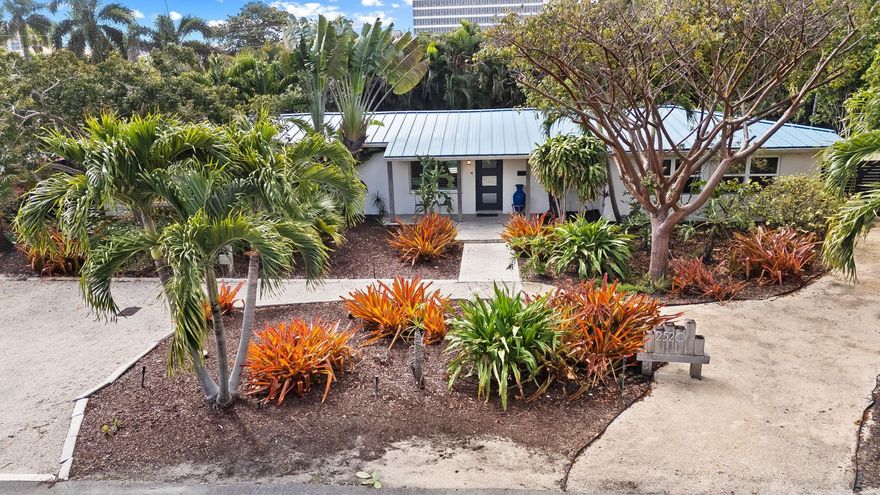 Located in desirable Coral Ridge and the Bayview Elementary school district, this fully renovated 3BD/3BA furnished home features a new 2024 roof, porcelain tile flooring, updated kitchen and baths, impact windows, and fresh interior paint. Southern exposure fills the bright open layout with natural light. The modern kitchen offers stainless steel appliances, double ovens, and a wine cooler—perfect for everyday living and entertaining. The spacious primary suite includes a beautifully updated ensuite bath. Enjoy a private fenced backyard retreat with pool, hot tub, oversized infrared sauna, outdoor shower, BBQ area, and lush landscaping. Ideally located just ¼ mile to Publix, Starbucks, and Galleria Mall, and approximately ½ mile to the beach. Truly move-in ready coastal living.