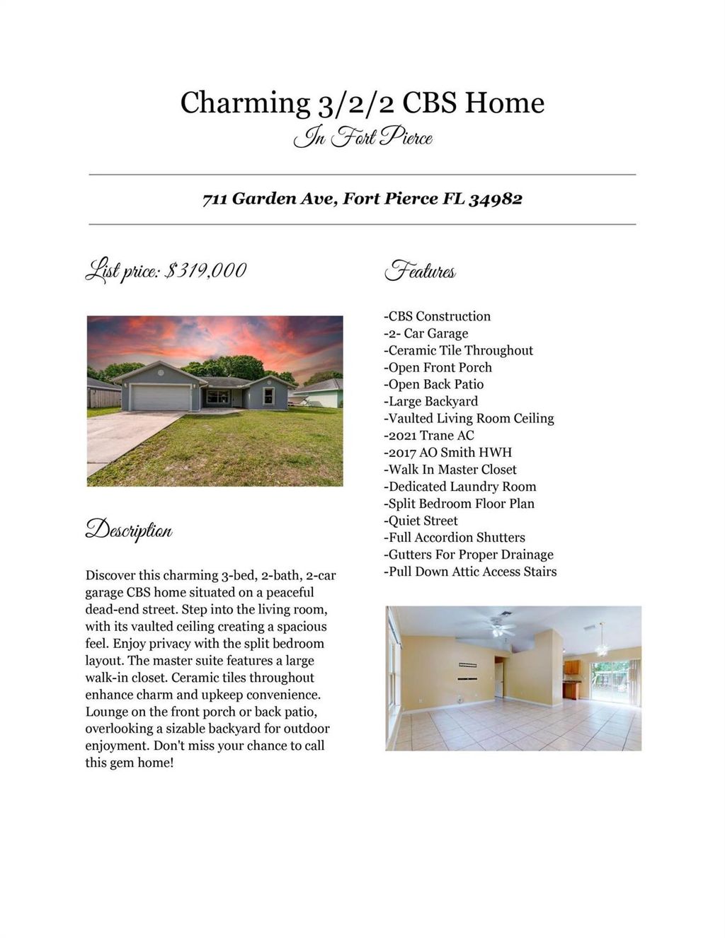 Photo of 711 Garden Avenue, Fort Pierce, FL 34982 (MLS # R10964776)