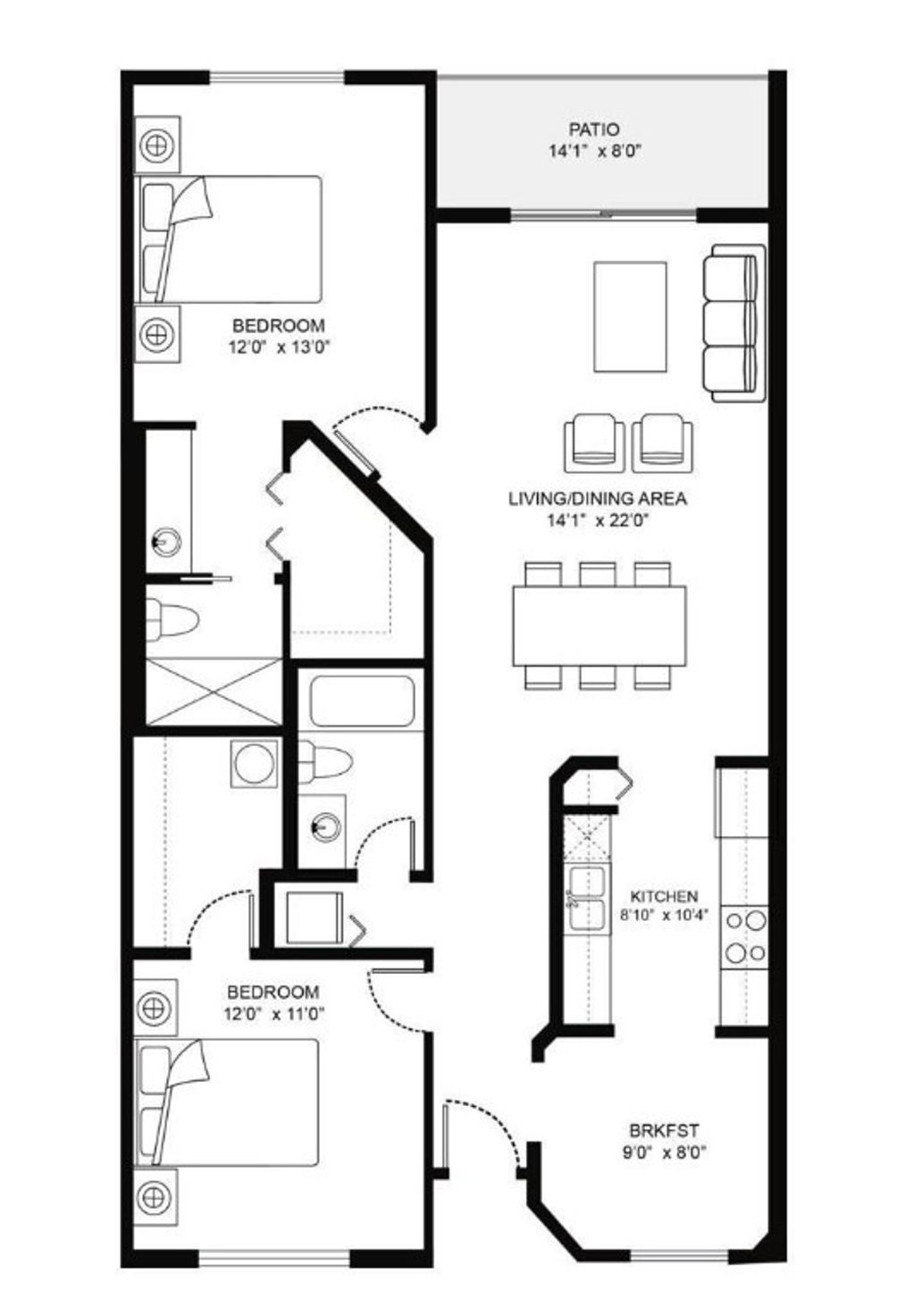 Photo of 1606 Abaco Drive #E1, Coconut Creek, FL 33066 (MLS # F10535895)