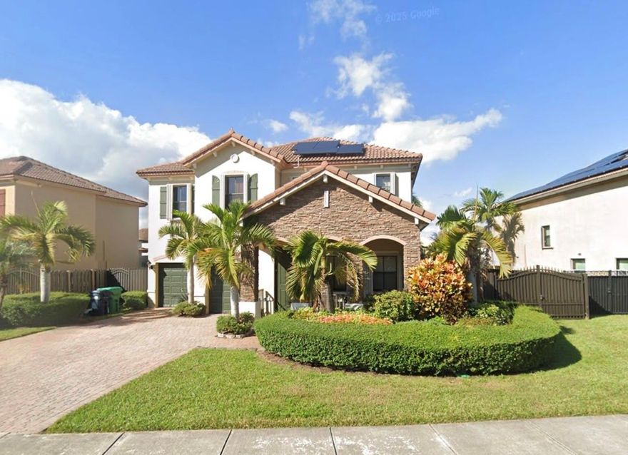 Great Investor Opportunity – Unapproved Short Sale! Upgraded 4BR/2.5BA two-story lakefront home with 2-car garage & extra parking. Porcelain floors downstairs, laminate upstairs. Solar panels, new A/C, ADT alarm. Open kitchen, formal living/dining, fenced patio with lake view. Resort-style amenities including pool, gym, sauna & more. Subject to lender approval