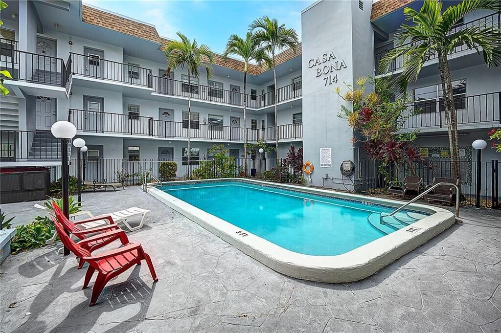 Photo of 714 NE 10th Street #205, Hallandale Beach, FL 33009 (MLS # R11160911)