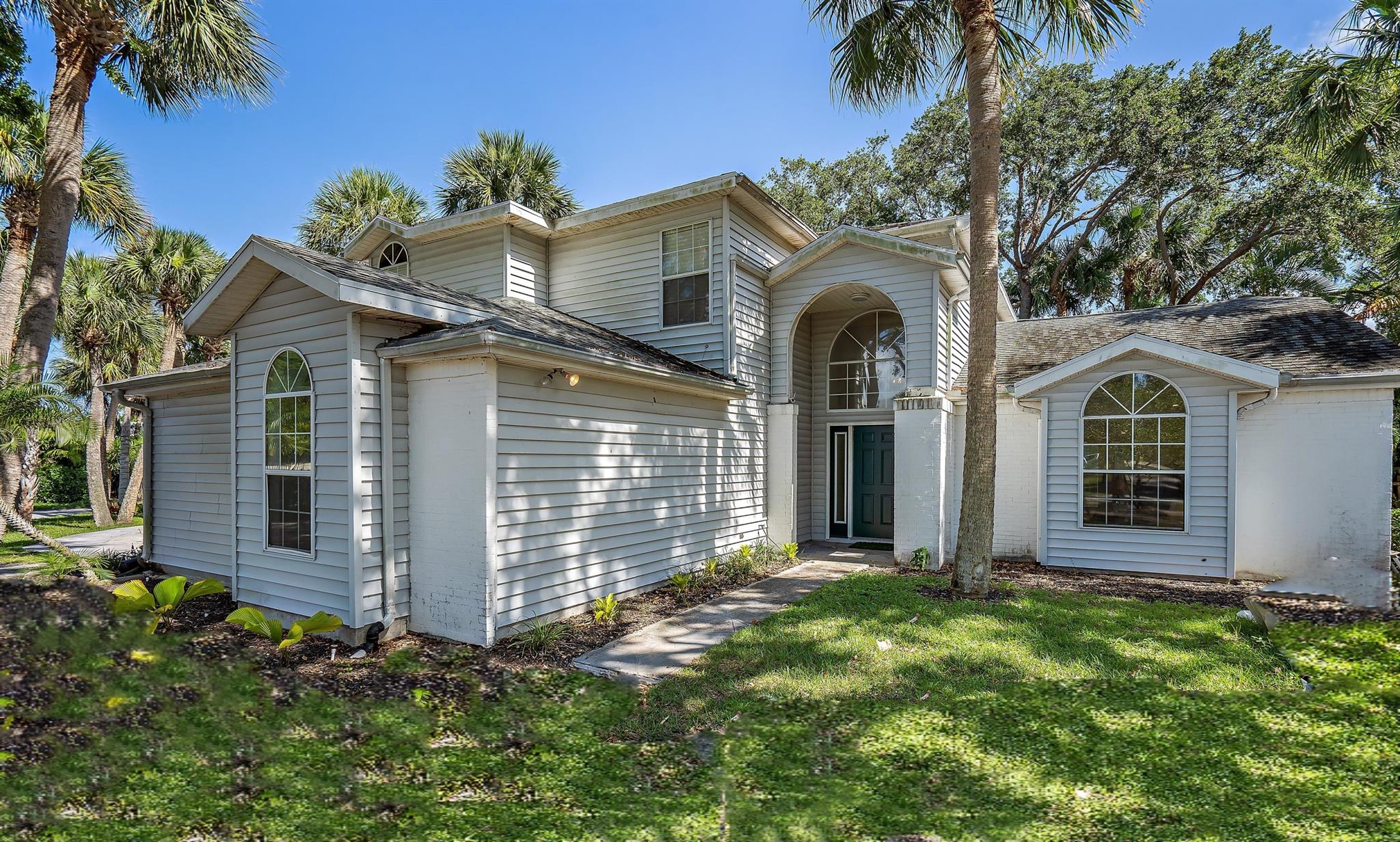 This beautifully renovated 3 bed, 2 bath single-family home is located in the heart of Jupiter, offering peaceful living in a quiet, family-friendly neighborhood. Featuring a versatile den/office space, this home provides plenty of room to work from home. The interior has been thoughtfully updated with granite countertops and stainless steel appliances in the kitchen, complemented by tile flooring throughout the first floor. The home also includes a spacious two-car garage and an oversized lot, providing ample outdoor space for relaxation or gardening. For added convenience, a washer and dryer are included. With its prime location close to shopping, dining, schools, and beautiful beaches, this home offers both comfort and accessibility. Available for annual rental, ready for move in!