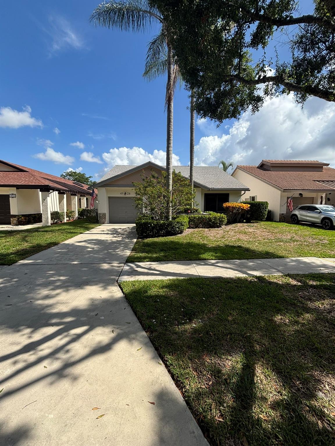 Beautiful house in a quiet and amazing community. This home is move in ready for you to enjoy! Very convenient location in close distance to shopping, restaurants, hospitals, and beaches. Enjoy this house in a pleasant neighborhood with plenty of amenities.2 bedroom 2 bathrooms, granite countertops, wooden kitchen and bathroom cabinets. Freshly painted interior and exterior. Hurricane protectors see true panels. 2023 AC unit. 2023 new appliances. This gated community includes a clubhouse pool, hot tub, sauna, billiards table, ping pong, pickle ball and more. Association also handles lawn care and cable. 55+ community. One pet per house 20 Lbs and under. Association requires 20% down payment and 700 credit score, Lease restriction 2 years