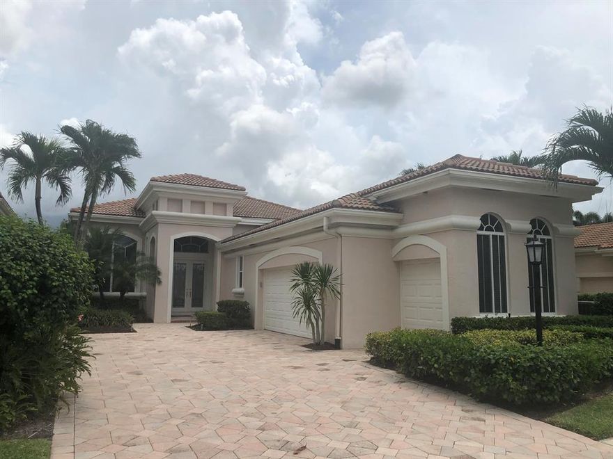 IF YOU'RE LOOKING FOR A BRAND NEW HOME IN BALLENISLES WITH THREE FULL BEDROOMS AND THREE FULL BATHS, ON A GORGEOUS WATER LOT AND BREATH TAKING UPGRADES...HERE'S YOUR OPPORTUNITY! 
 36 BY 36 PORCELAIN FLOORING THROUGHOUT.BRAND NEW ROOF AND GUTTERS, BRAND NEW KITCHEN WITH CALCITE COUNTER TOPS, ALL NEW BATHROOMS, THERMADOR APPLIANCES, CUSTOM GLASS SHOWER DOORS, LED LIGHTING THROUGHOUT, NEW WHOLE HOUSE GENERATOR, CUSTOMIZED  CLOSETS, WHITE CUSTOM CABINETRY, 
 NEW CENTRAL VAC. NEW NATURAL GAS WATER HEATER, NEW 5 TON TRANE CONDENSER AC UPGRADE. BE PREPARED TO BE ''EYES WIDE OPEN'' WITH ALL THE DESIGNER FINISHES . HOMES LIKE THESE ARE SELLING IN ONE DAY. TIME IS PRECIOUS AND WE WANT TO SHOW OFF THIS VERY SPECIAL RENOVATION. BUYER MUST PURCHASE A FULL GOLF MEMBERSHIP.