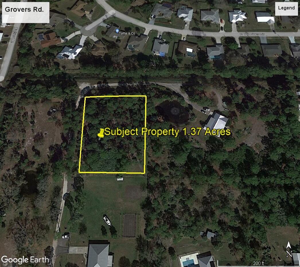 Secluded acreage yet close to shopping! Property is 1.37 acres and offers plenty of privacy with shopping within 5 minutes, and NO HOA.