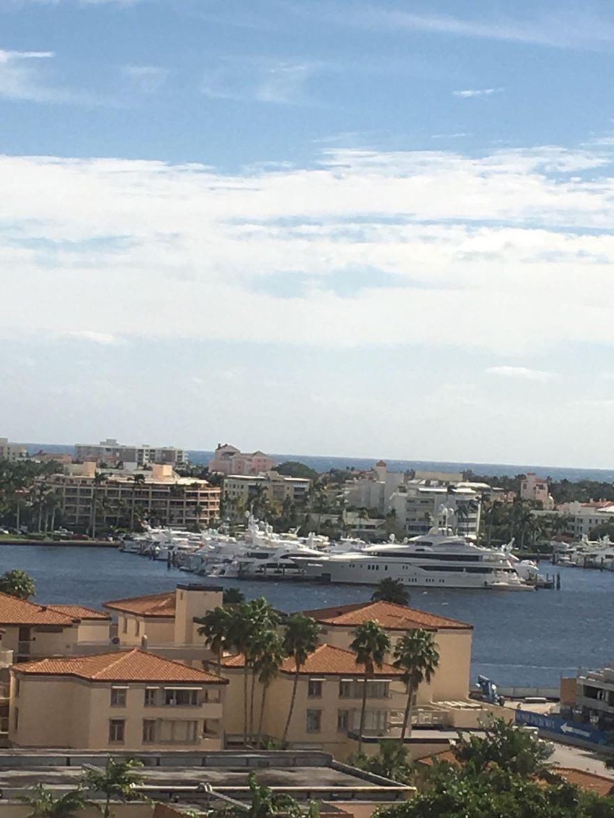 Wake up to this View every Morning! Direct East Exposure with Gorgeous Views of Ocean, Intracoastal and Palm Beach Island! One City Plaza Luxury Downtown West Palm Beach Condo featuring  Two Bedrooms & 2 Full Baths with a DEN. Luxury Living Downtown with 100% Walkability. Premier Building with great amenities, including Valet, Rooftop Resort Pool with Steam & Sauna, Private Gym, and Clubroom. 24 Hour staffed front desk. 2 Assigned secured parking spaces. Walk to Cityplace, fabulous restaurants, museums, and a short distance to Ocean Beach and Palm Beach Island. New Appliances.