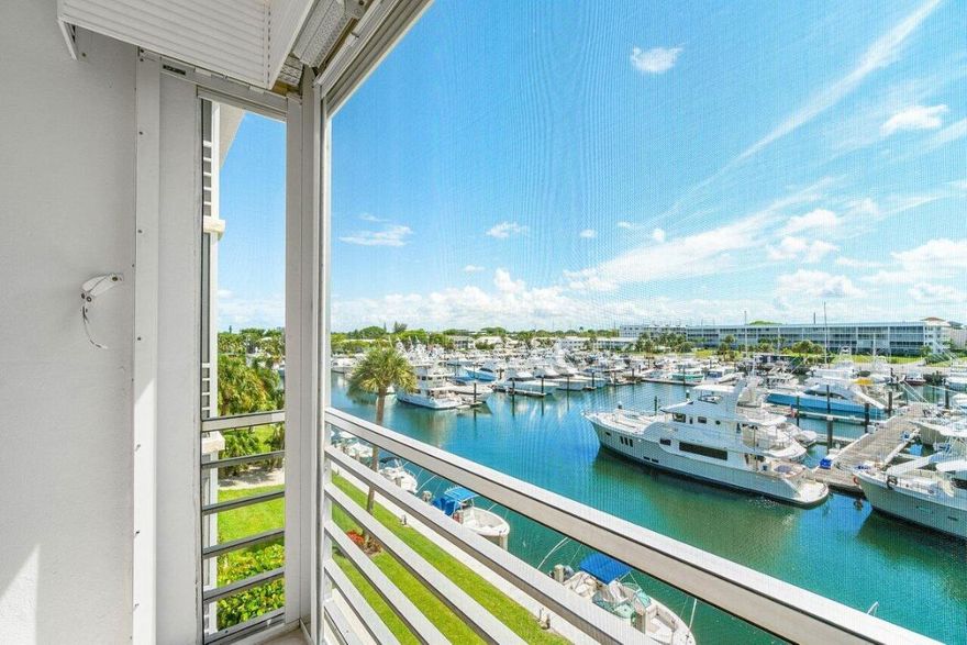 Welcome to this well-maintained 2 bedroom, 2 bathroom condo offering incredible potential in a highly desirable North Palm Beach location. Enjoy beautiful views of the marina from your screened-in patio, perfect for relaxing with your morning coffee or evening sunset. This light-filled home features a spacious master suite, split-bedroom floor plan, and generous living space throughout. While it offers the opportunity for cosmetic updates to make it your own, the property has been well cared for and is move-in ready. Additional features include: Hurricane impact protection for peace of mind, private storage unit for added convenience, and prime location close to beaches, shopping, dining, and golf Whether you're looking for a seasonal escape or a full-time residence, this condo is it!!