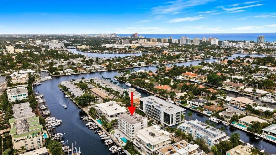 BOATERS PARADISE! Welcome home to your waterfront oasis in the heart of Las Olas Isles. Make this 2/2 corner unit your new home, flaunting stunning sunset views overlooking the water & downtown Fort Lauderdale. W/D inside unit when originally built. Situated on a canal with direct ocean access, no fixed bridges, boat to Fort Lauderdale sandbar or Port Everglades in 15 minutes! This is your opportunity to own a waterfront retreat just minutes to the beach or downtown Las Olas with incredible restaurants, shopping, & entertainment, all within walking distance. For boating enthusiasts, a boat slip is available for only $6 per foot, slip accommodates up to 42' boat. $1.2 million concrete restoration completed and paid for. Paint & waterproof completed Jan 2026.
