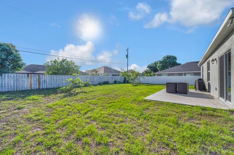 A home in Port St Lucie