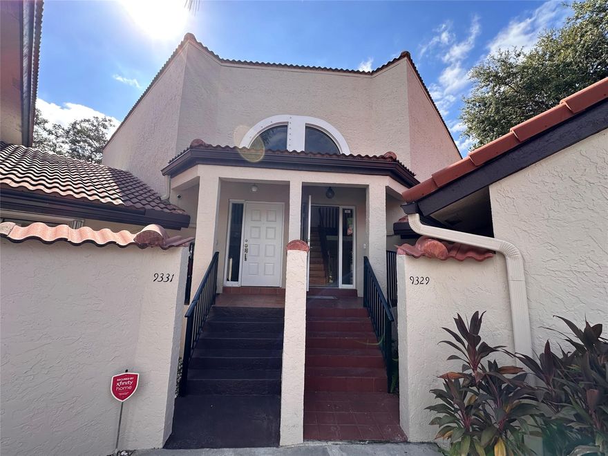 Ready to move into this amazing townhome in a gated community, well desired, only minutes to the Sawgrass, the Turnpike, and 595. Features: FRESHLY painted inside and out, A/C two years old in 2023, Roof two years old in 2023, range in 2025, Microwave 2025, updated kitchen with quartz countertop, FRESH antique solid wood soft-close cabinets, freshly polished and sealed marble floors on the first floor, then solid wood floors on the second floor, and brand new carpet in the second bedroom. Waterfront property, large backyard access with covered patio lanai, PLUS a large storage closet. With two assigned parking spaces. No leasing or renting permitted during the first year of ownership per HOA regulations. Amazing opportunity.