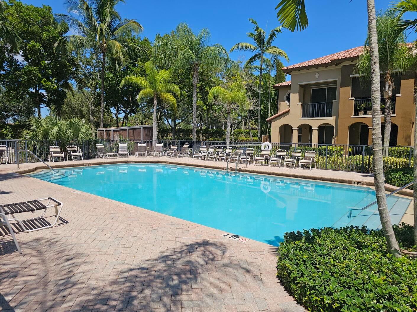 Welcome to The Links at Emerald Dunes - a peaceful gated community that feels like home the moment you arrive. This 2-bedroom, 2.5-bath townhouse combines comfort and privacy, with both bedrooms located upstairs. Enjoy a spacious private courtyard, perfect for relaxing or entertaining, along with the convenience of an in-unit washer and dryer just off the kitchen.Ideally located in West Palm Beach, just off Okeechobee Blvd. and minutes from Florida's Turnpike, this home offers quick access to shopping, dining, and everything the area has to offer.