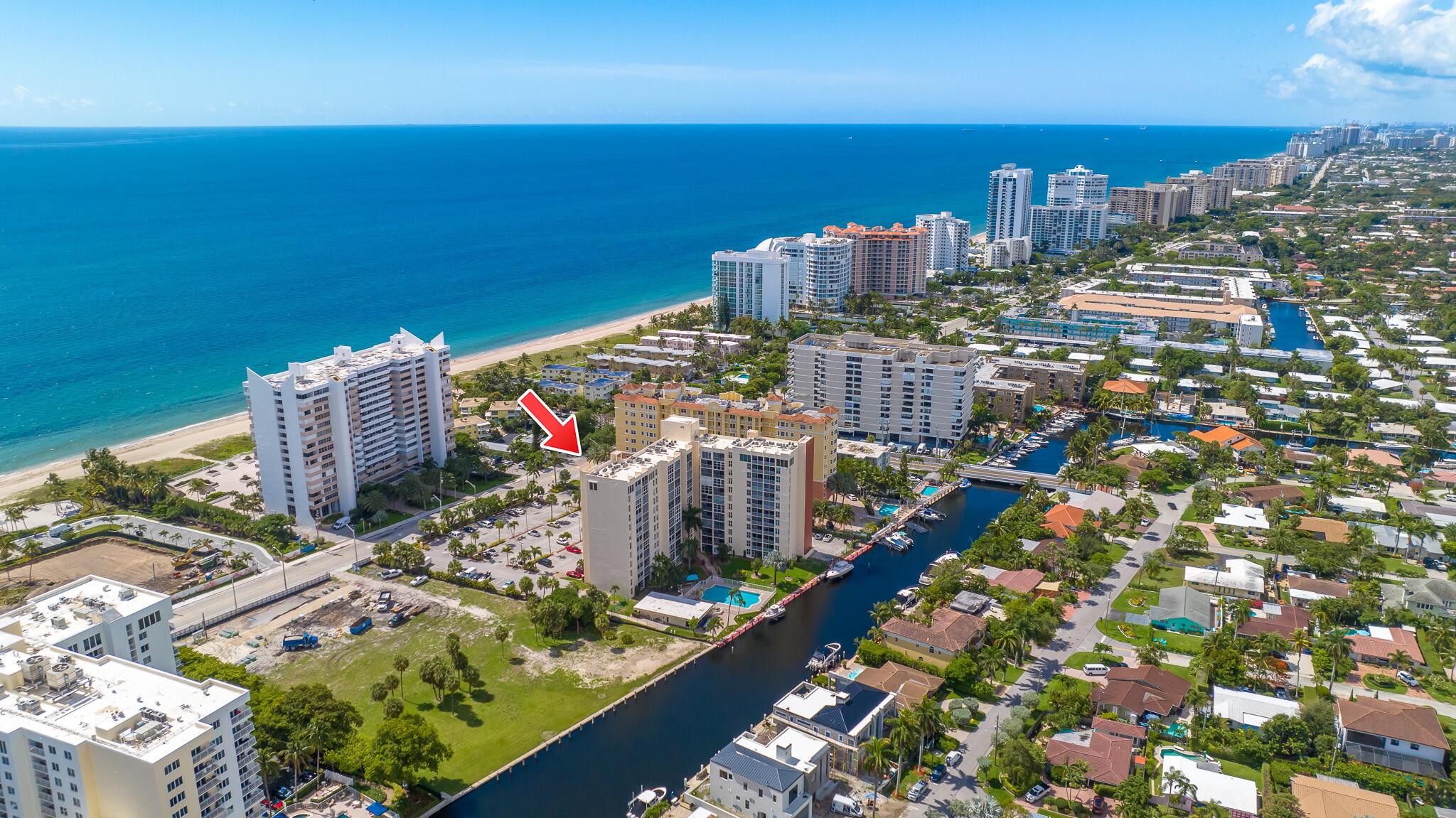 Welcome to this perfect coastal getaway 1 bedroom, 1.5 bath condo with beautiful views of the intracoastal. You are just steps from your own Private Beach Access at El Mar Beach Club w/ Gate entry parking, covered pavilion, grills & picnic tables. This condo is perfectly located between the newly developed Pompano Beach and Lauderdale by the Sea. Close to shops, restaurants, and much more. The 40 year inspection has been completed along with a brand new pool. Come and see for yourself!