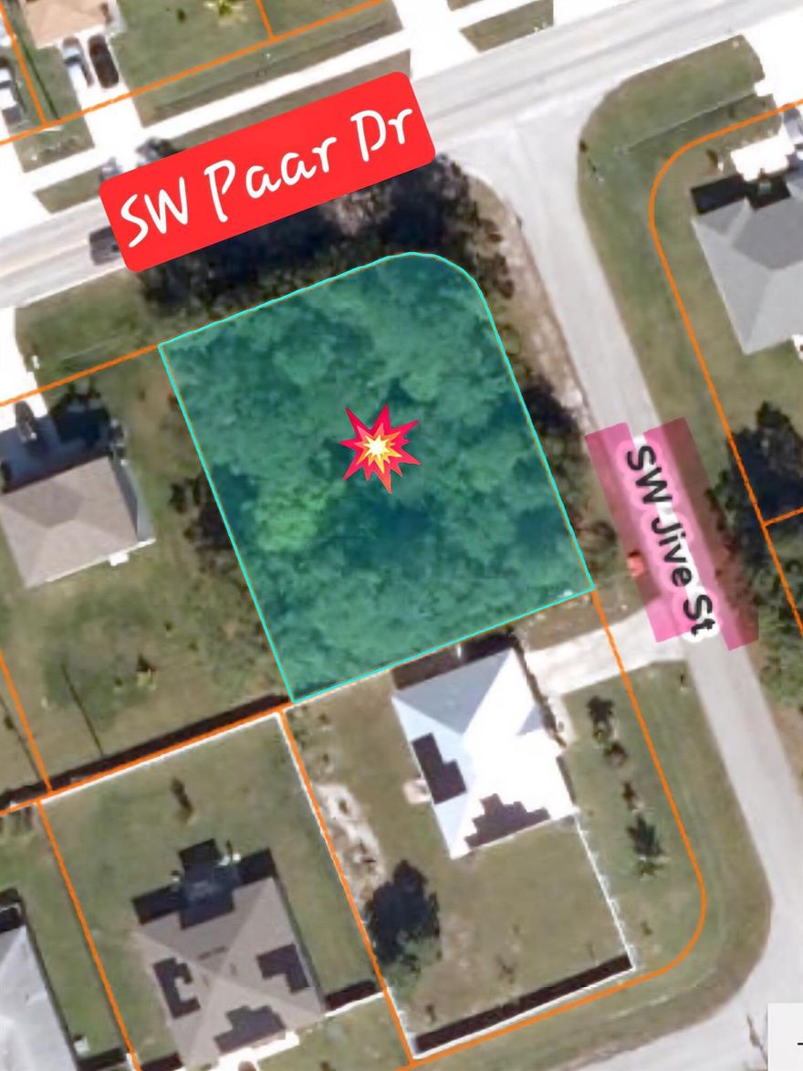 Oversized corner Lot , Size: 0.3 acres / 13,068 sf. Great location to build your dream home located with quick access in minutes to I 95, Turnpike, to the beaches and shopping's.