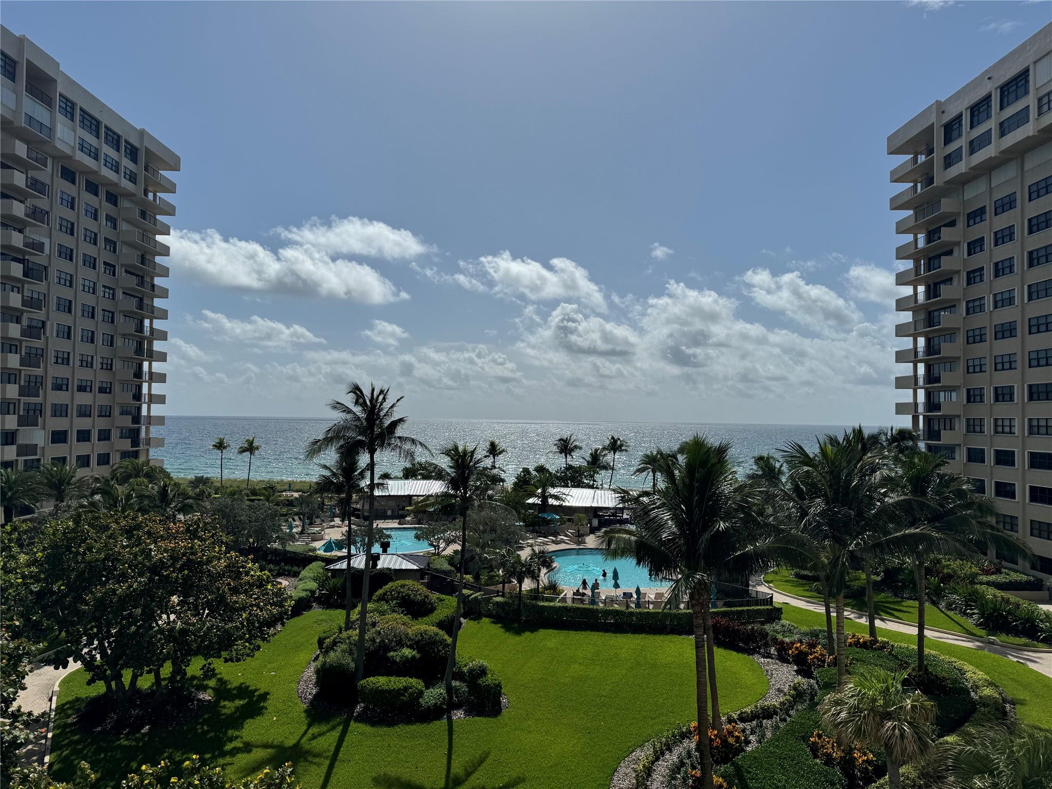Seasonal Rental. Available 6 months, Min 4 months. Direct Ocean Front & City View. Incredible floor plan Corner Unit, at Sea Ranch C Condo. 2 Bedroom 2.5 bathroom, Semi private elevator. Amenities include Heated Pools. Charcoal grills & picnic tables at the sand. Gas grills, Cabana, Tennis courts, Billiard Room, Exercise Room. Living Florida at it best in the beach. The pool, cabin, and grills are integrated within a very short distance from the beach, which makes the experience of living there different * for 4m, monthly rent $7K.