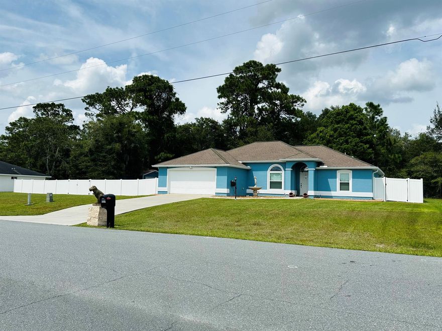 Almost 1/2 acre (.46-acre) Premium LOT can be SPLIT into TWO PARCELS = Fantastic investment opportunity! Buy this home AND build another home or sell the additional parcel for extra income! Seller is Offering a 2.5 Concession ($8,123) to help make your purchase easier-use it however you like! This home is priced to sell fast - seller is motivated! Situated on a fully fenced, nearly 1/2-acre lot, there's NO HOA & pets are welcome! Bring your RV, boat, truck, and motorcycles -- there's plenty of room. The backyard oasis is perfect for your pets thanks to the custom coops already in place. Ideal for investor rental property as there is NO WAIT TO LEASE after closing.Thousands of Dollars spent in Upgrades-Highly sought-after Split Floor Plan, (NO CARPET) Tile & Wood Floors