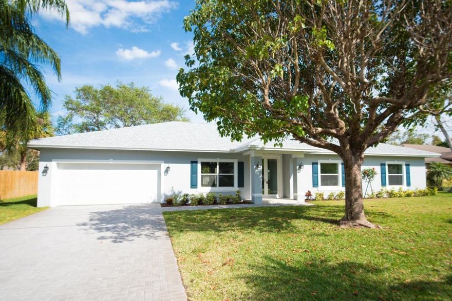 REDUCED with high motivation to SELL! CBS and impact windows! High ceilings, huge Master Suite with flex space for extra closet, sitting room or office. Spacious guest suites, gorgeous kitchen, baths and floors! 5 bedrooms, 4 baths. Huge yard in an amazing neighborhood. Tequesta Country Club offers 3 riverfront parks, a community boat ramp and day dock. Membership to the Golf Club is optional and VERY affordable. The HOA is voluntary and the community is family friendly, pet friendly! ENJOY Waterfront benefits without the waterfront price...store your boat at home, utilize the boat ramp, and you're 20 minutes to world class fishing! DISCOVER Family fun at the sandbar, tubing, skiing, jet-skis!