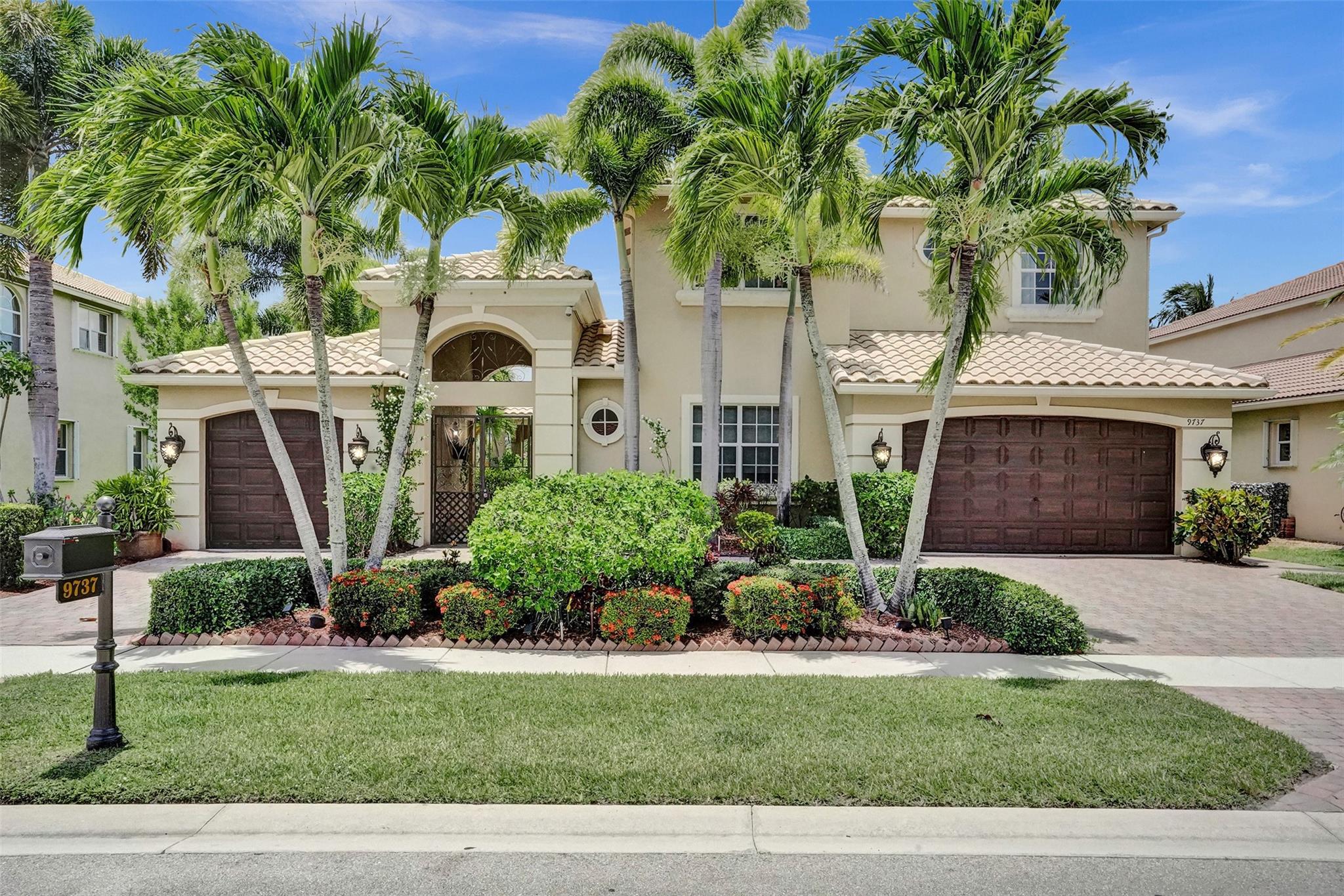 Welcome to this charming and beautifully maintained 2-story home in one of the most desirable Lake Worth neighborhoods. This 5-bedroom, 4.5-bathroom offers an open concept living area with an updated kitchen with tile floors, granite counters and stainless steel appliances, including a breakfast bar and a light-filled layout perfect for relaxing or entertaining. Enjoy the courtyard-style private backyard, including a spacious bar and built-in grill right by the pool and hot tub. Minutes from top schools, parks, golf, downtown Lake Worth, and beaches, with easy highway access for commuting. Don’t miss your chance to own this move-in ready gem in a friendly community that truly has it all. Schedule your private showing today and see why this is the perfect place to call home!