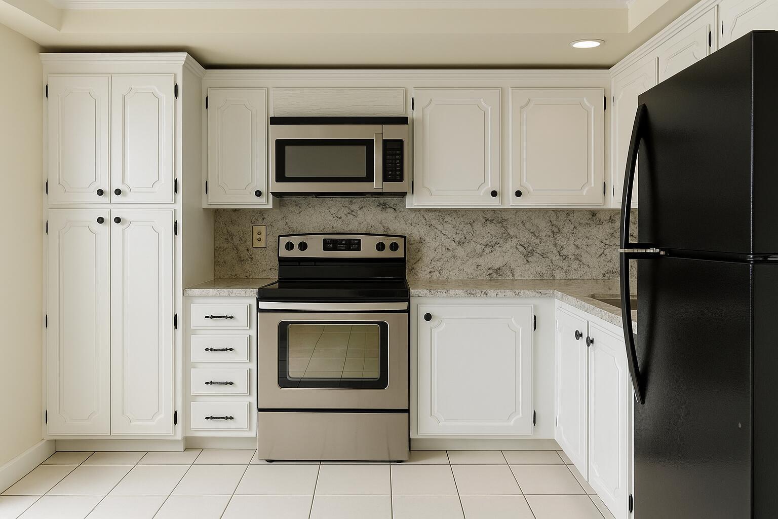 Welcome to this bright and inviting condo, freshly painted with stylish updates throughout. The home features tile flooring, a modern full bath with a walk-in shower, brand-new granite countertops and backsplash in the kitchen, and stainless steel appliances. Step out onto the balcony and enjoy views of the tennis courts, clubhouse, pickleball court, and swaying palm trees. Rent includes water, sewer, trash, cable TV, Wi-Fi, and access to recreational facilities (per condo association guidelines). Please note: this is a 55+ age-restricted community. No pets permitted.