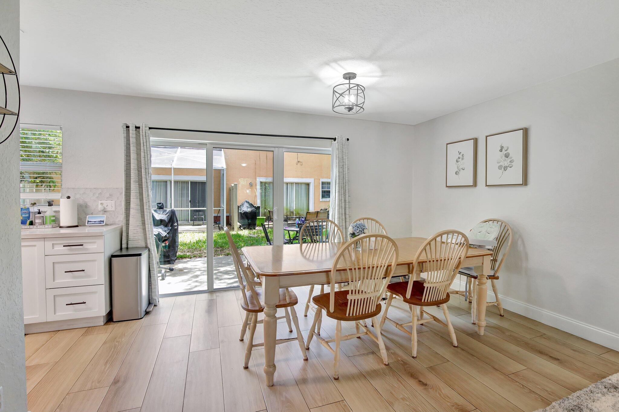 Fully renovated, move-in ready, and in a gated community--this 2-bedroom, 2.5-bath townhome checks all the boxes.Updated in 2023, the home features an open-concept layout with spacious living and dining areas that flow easily. A flexible room at the front is ideal as a home office, guest room, or play area--whatever fits your lifestyle.Upstairs, both bedrooms offer privacy with their own en-suite bathrooms and updated wood-look vinyl flooring. The A/C was replaced in 2021, and the water heater in 2020. Enjoy a low-maintenance lifestyle with a low HOA that includes access to a gated community, pool, clubhouse, and playground.Location is unbeatable: minutes from Walmart Supercenter, AutoZone, Turnpike -making errands effortless. Great local dining, parks & schools. Don't miss out!