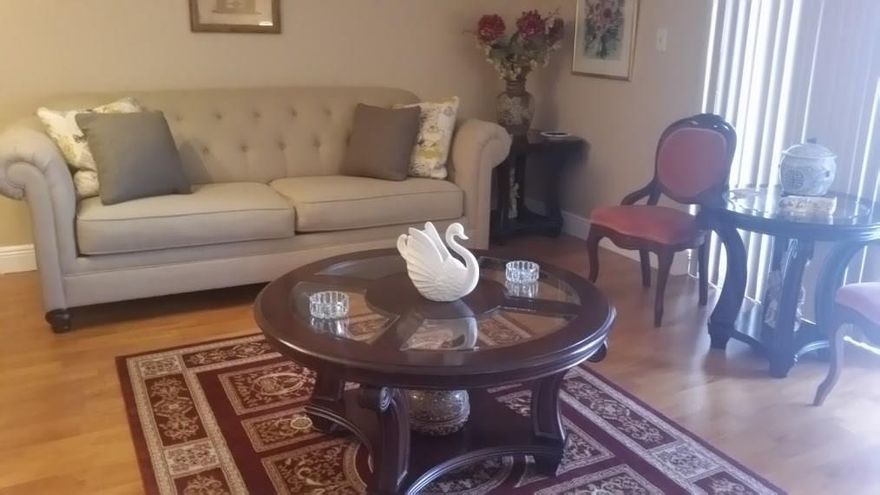 Very well kept 1/1.5 Condo in a quiet senior 55+ community in North Lauderdale. Wood laminated floor. Large walk-in closet. New central AC. Vibrant Community with a heated pool, gym, tennis court, library and game room. No pets allowed. No rental allowed. Lobby secure Building. Association requires 675 FICO score and $30,000 minimum income.