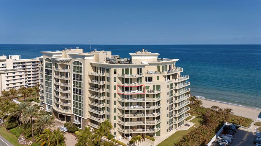 This beautiful condo has it all! This spectacular unit is on the seventh floor and boasts direct ocean views as well as amazing intercoastal views! Private elevator entrance to grand foyer. Large living and dining room, great for entertaining. Two bedrooms that are both en suite. Separate laundry room with plenty of storage. Huge primary bedroom with walk-in closet.Condo is located in the newly renovated Ocean Grande Beach and Marina on the exclusive Hillsboro mile! Some amenities include: two story gym, social room, billiards, conference room, sauna, and steam room. For your enjoyment, there is an enormous heated pool as well as hot tub, not to mention a private beach with chairs and umbrellas for relaxing in the sun!