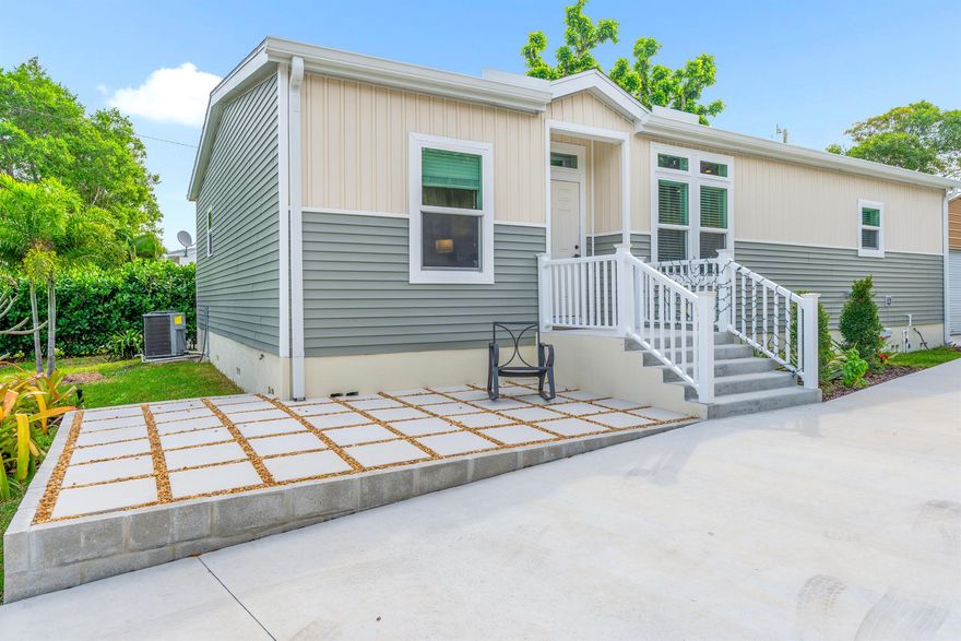 Welcome to this brand-new 3-bedroom, 2-bath home located at the end of a beautiful, quiet block in Lake Worth Beach. Designed with a bright, modern feel, this home features stunning quartz countertops and sleek stainless-steel appliances that anchor the open, light-filled living space. Every detail feels fresh, clean, and thoughtfully finished. Step outside to find a large detached garage with incredible potential--perfect for storage, a workshop, or even a car enthusiast's dream space with room for a lift. Enjoy the convenience of being just minutes from I-95, the beach, and vibrant downtown dining and entertainment. A rare opportunity to own a move-in-ready home that blends style, function, and an unbeatable location.