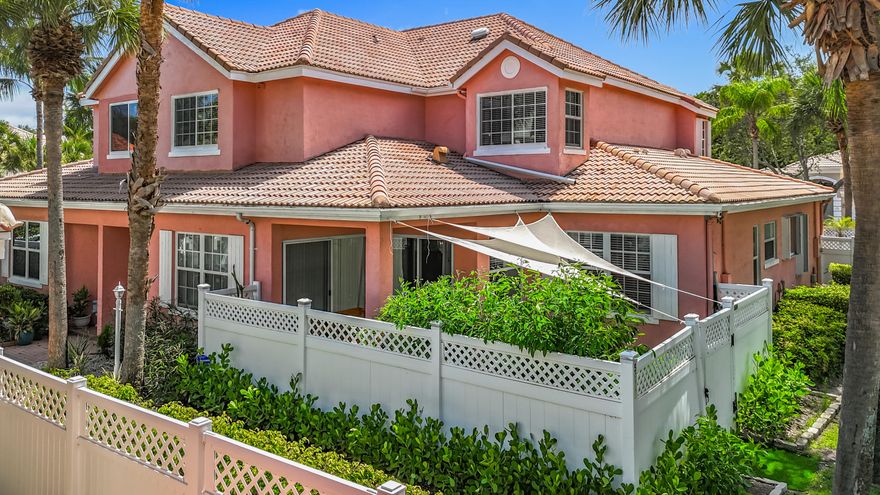 This beautifully renovated 3-bedroom, 3.5-bathroom townhome in central Boynton Beach offers the perfect blend of style, comfort, and convenience. Featuring a private yard and low HOA, this spacious home boasts hurricane protection with all-new impact glass installed. Fully remodeled between 2023 and 2024, it showcases a modern kitchen with stainless steel appliances, an upgraded powder room, and luxury updates in all three bathrooms--including jet toilets with pressurized water, all new porcelain tiles, The laundry room and primary suite are conveniently located on the first floor, with the suite offering dual sinks, a Roman tub, separate shower, and a generous walk-in closet. Upstairs, you'll find two additional bedrooms, each with its own private en-suite bathroom--ideal for guests or family members seeking privacy. The community pool is just steps away, making relaxation easy and accessible. The low HOA includes basic cable, lawn care, and maintenance of common areas in this pet-friendly, all-ages community. Location is key, and this townhome delivers easy access to major shopping spots like Target, Walmart, Publix, Whole Foods, and Sprouts and lots of restaurants Commuters will appreciate proximity to Florida's Turnpike and I-95, while beach lovers are just 6 miles away from the ocean. Palm Beach International Airport is a short 16-mile drive, making travel a breeze. Furniture included in price, except primary bedroom and personal belongings.