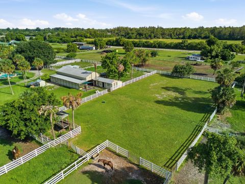 Tiny photo for 14095 BIDDEX Road, Loxahatchee Groves, FL 33470 (MLS # B26054226)