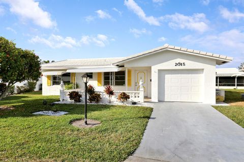 A home in Boynton Beach