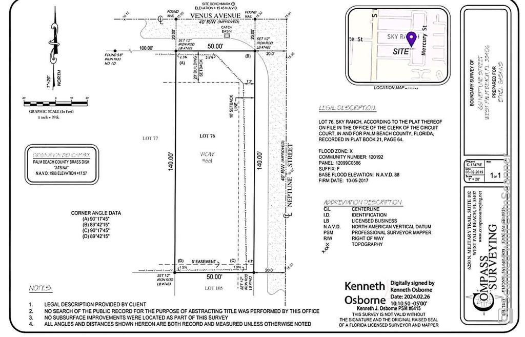 Photo of 661 Neptune Street, West Palm Beach, FL 33406 (MLS # R10976178)