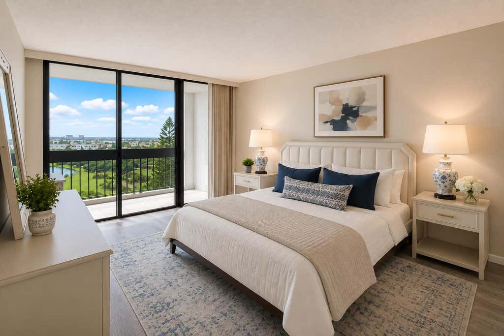 Photo of 2400 Presidential Way #1105, West Palm Beach, FL 33401 (MLS # B26065173)