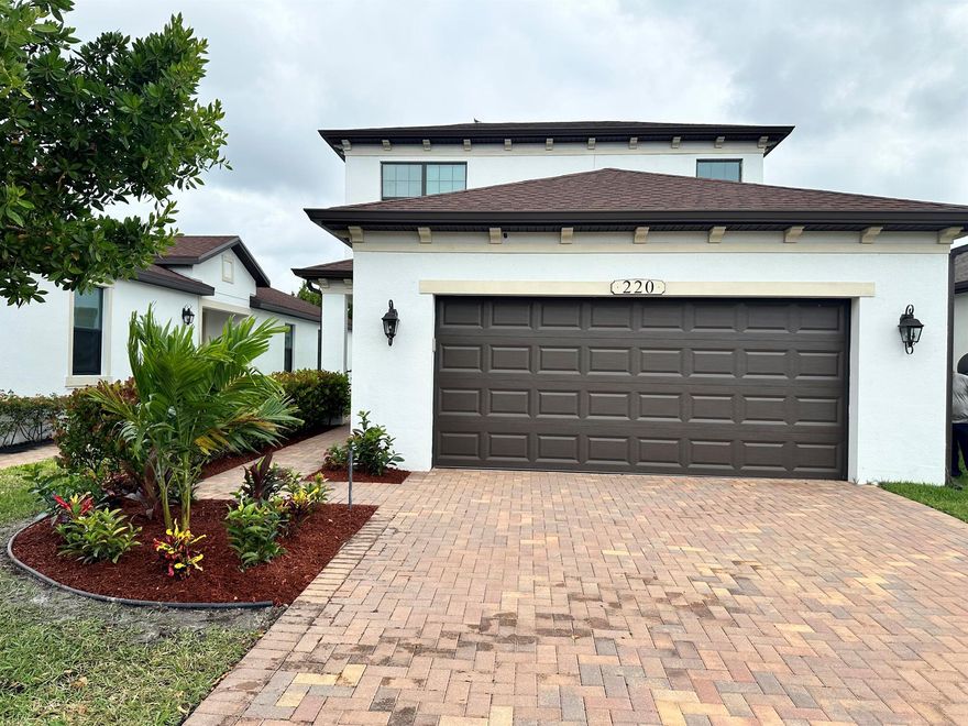 Beautifully decorated 3 bedrooms 3 full bathrooms home in Visconti. Centrally located close to shopping mall,  restaurants, beach, golf course exactly next door, nationally known Tennis training facility one and half miles away, parks, NY Mets training facility, Hutchinson Island and so much more. The master bedroom is very spacious with a large walk in closet. Fenced yard for extra privacy and pet space to roam and play. Complimentary cleaning service twice per month. Hurricane Impact windows and doors for your extra security.Don't miss out on this wonderful opportunity schedule a showing today!