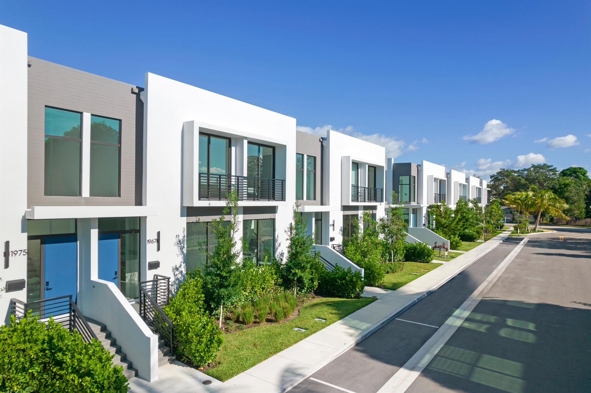 Check out this stunning new construction townhouse, completed in 2024, offering the best of modern luxury living! Located just 1 mile from the vibrant heart of Downtown West Palm Beach and a short distance to Palm Beach Island, --close enough to enjoy the action, yet with the charm and tranquility of a residential neighborhood. This gorgeous home features soaring high ceilings, an abundance of natural light, and sleek modern finishes throughout. The spacious layout includes a two-car garage, a private spa pool, and an inviting courtyard with a summer kitchen--perfect for entertaining. Custom touches throughout make this property a true standout! Offered Unfurnished