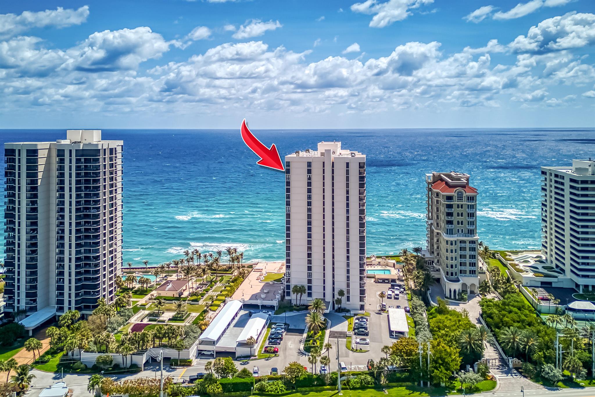 Welcome to Eastpointe 1, a luxury building, right on the beach, in highly desirable Singer Island. This 2BR, 2 Bath, 1,291 sq ft unit is located on 22nd floor of a 23 story building. Amazing panoramic views of both the Ocean and Intercostal from the large balcony. You get the Ocean view from the main bedroom, and balcony, and Intracoastal views from 2nd bedroom and balcony. The apartment is well maintained. Save money on AC, just open your balcony and any window, and get a pleasant breeze. Unobstructed views from floor to ceiling from hurricane-prove windows (shutters). The entire building has been completely renovated.