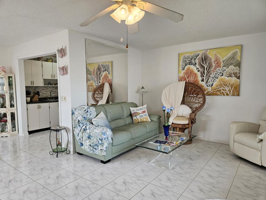 Beautifully renovated 1-bedroom, 1.5-bath condo with one of the best views in Kings Point! Enjoy breathtaking sunsets, golf course vistas, and sparkling water views right from your living room window. &#127881; Just minutes from award-winning Delray Beach--known for its white sands, amazing dining, live entertainment, and the famous Atlantic Avenue shopping district. Kings Point offers top-notch amenities including: A stunning 1,400-seat theater with fabulous shows &#127917; Clubhouses with sparkling pools, jacuzzis, and more &#127946; Pickleball courts, shuffleboard, and endless activities &#127955; Don't miss out on this perfect 55+ lifestyle!