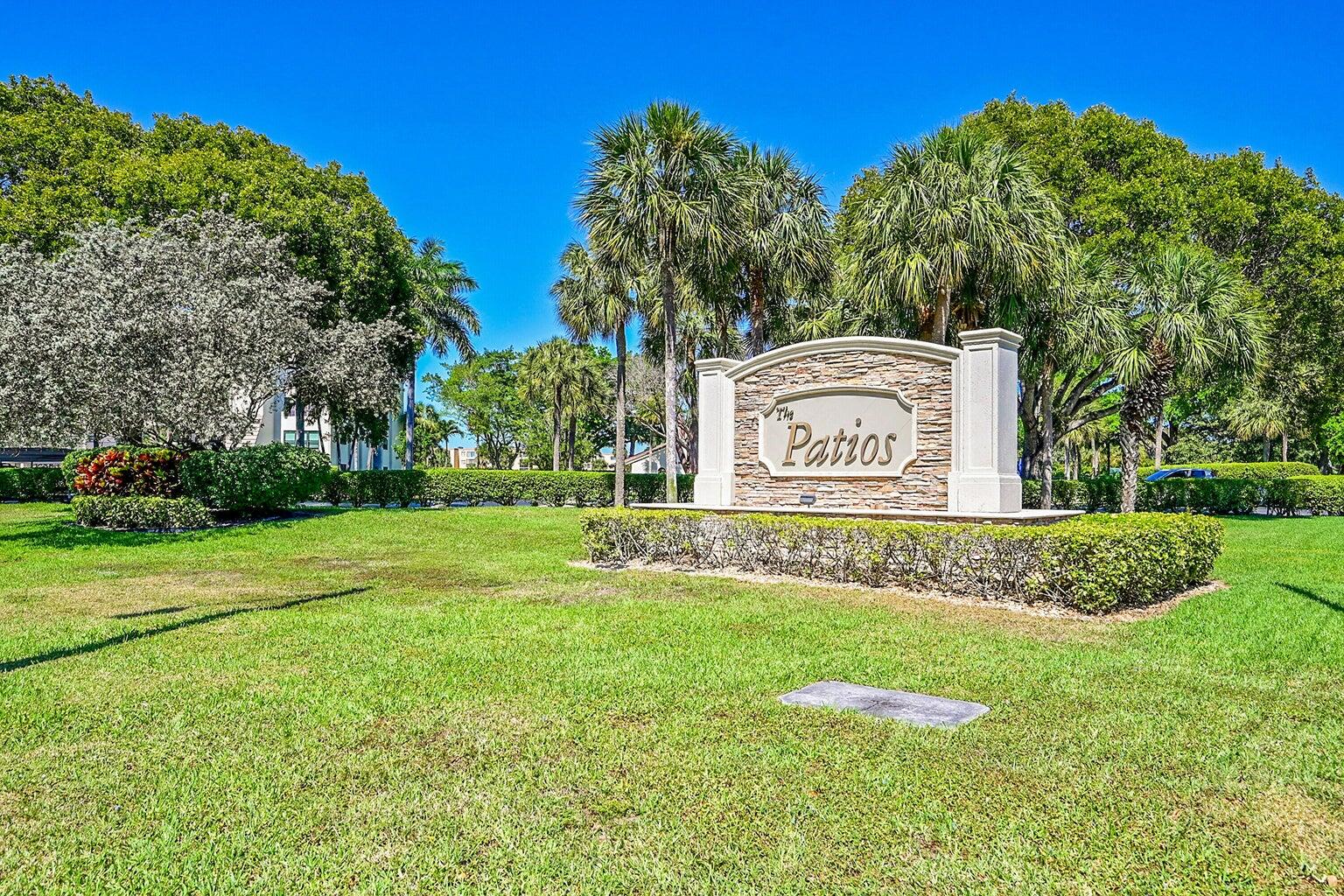 PATIOS OF BOCA BARWOOD CONDO - Residential