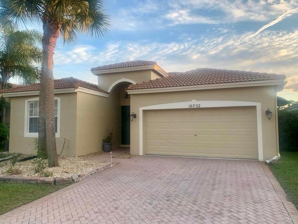 NEW VINYL FLOORING, NEW KITCHEN APPLIANCES, NEW PAINTING that you want to living on this Beautiful home in Wellington Edge. Very safe Gated community.club house, fitness center, 3 pools,2 playgrounds, basketball, tennis... The high ceiling living room leads you through a broad sliding door to a paver patio in the backyard. Tile flooring in kitchen, extra breakfast area and 2 full bathrooms. NO carpets!Rate A school zone. Elbridge Gale Elementary, Emerald cove Middle school and Palm Beach Central High School are perfect for your children's education choices. Easy access to the Wellington Mall shopping center with a variety of restaurants, groceries (Whole Food, Trader Joe & Publix etc,) national park and POLO Club nearby and Cinema, and Hospital...