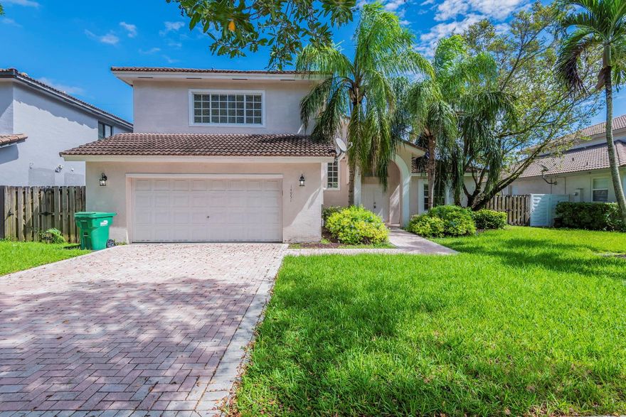 This spacious 2-story home features 4 bedrooms and 3 bathrooms with a 2-car garage, offering plenty of room to make it your own. Inside, you’ll find a welcoming foyer that opens to a great room, loft, and multiple living and dining spaces including a breakfast area, dining area, and kitchen with bar and island. The primary suite offers a separate tub and shower, while accent lighting adds a stylish touch. Enjoy outdoor living on the back porch and in the wood-fenced backyard. This property needs some TLC, making it a fantastic opportunity. One or more photos have been virtually staged. Schedule a showing today!