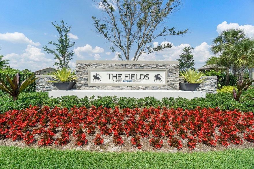 Welcome to Fields at Gulfstream Polo! This beautifully upgraded townhouse offers just under 2,000 square feet of stylish living space with stunning direct lake views. Step inside to an open-concept kitchen and a thoughtfully designed living area featuring custom wall units and elegant plantation shutters throughout. The home has spacious parking with 2 car garage, all impact windows, and an oversized laundry room for added convenience. Retreat to the spacious primary suite with a huge walk-in closet, and enjoy outdoor living in your fully fenced, large backyard perfect for relaxing or entertaining. Experience country club-style living without the high fees. Residents enjoy resort like amenities including poolside cabanas, clubhouse, fitness center, kids playground, and clubroom