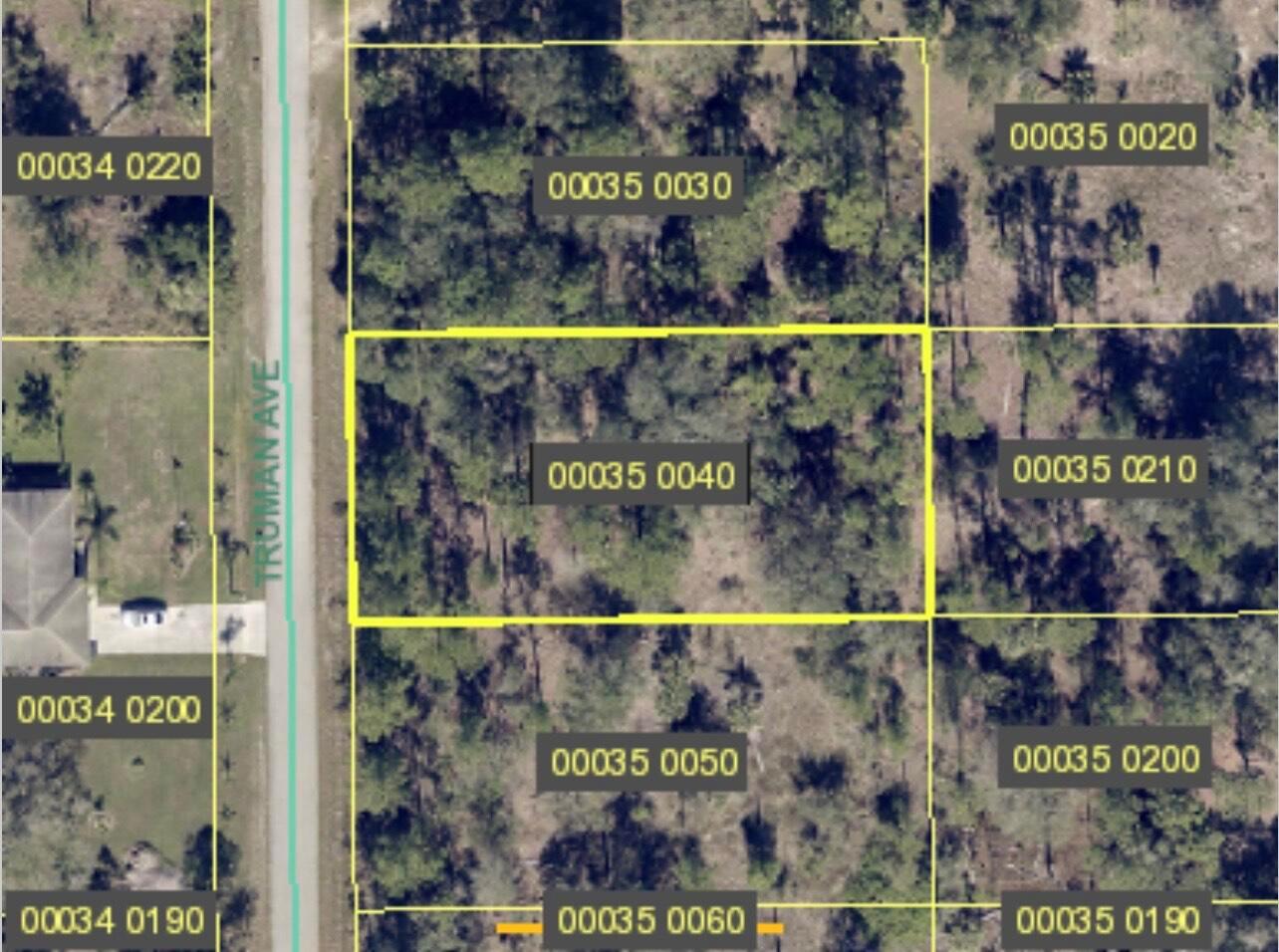 Location! Location! Beautiful half acre lot located in one of the best areas of Lehigh Acres .Buyers to do their due diligence , buyers to verify all information .