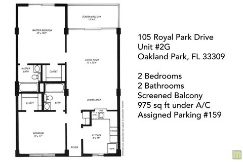 Tiny photo for 105 Royal Park Drive #2g, Oakland Park, FL 33309 (MLS # F10554709)